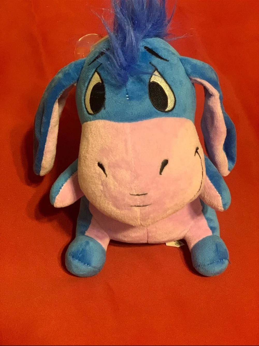 Disney Plush Blue & Pink Eeyore-Inspired Kids stuffed animal 10”